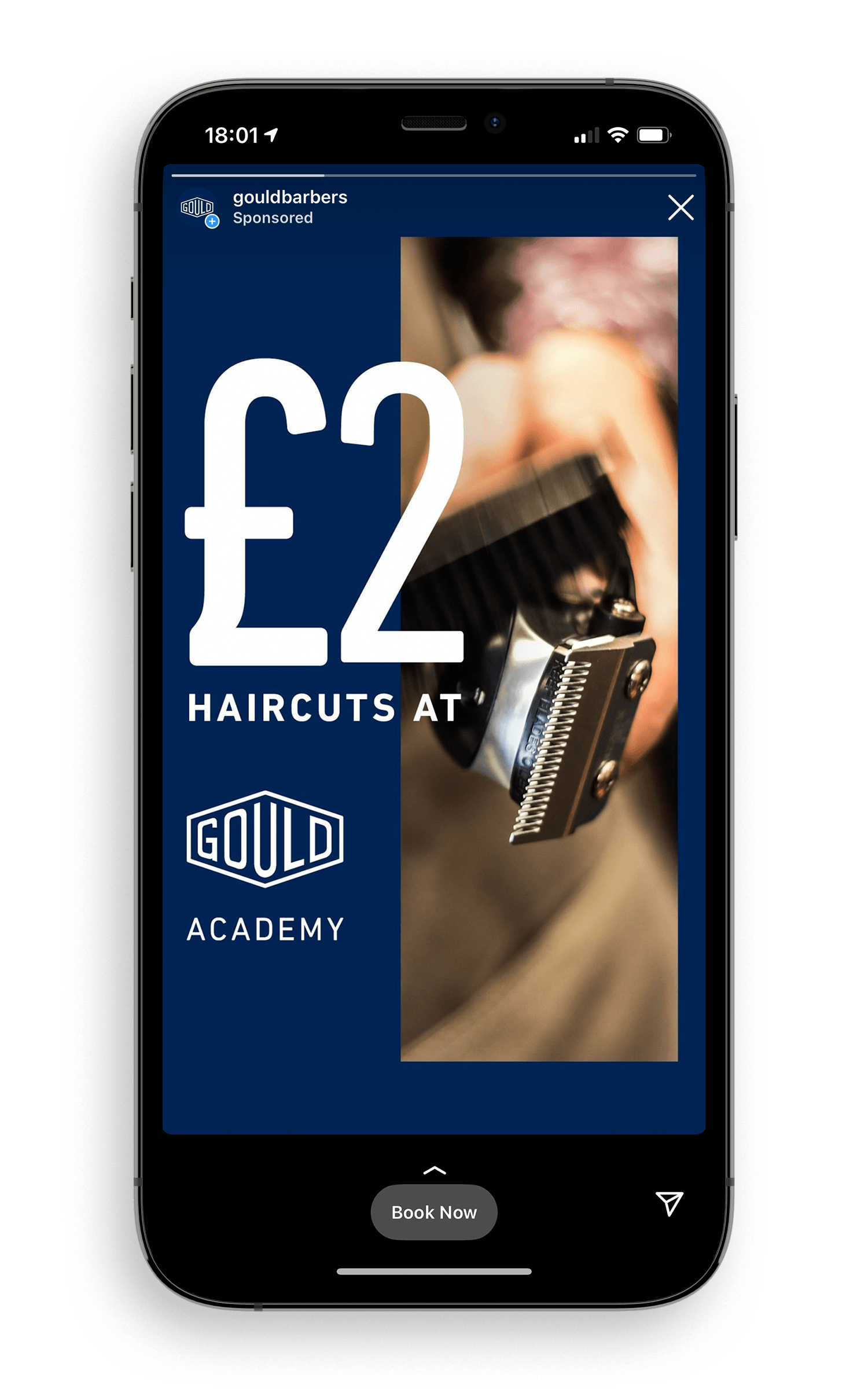 Gould Barbers Social Media by This is Fuller